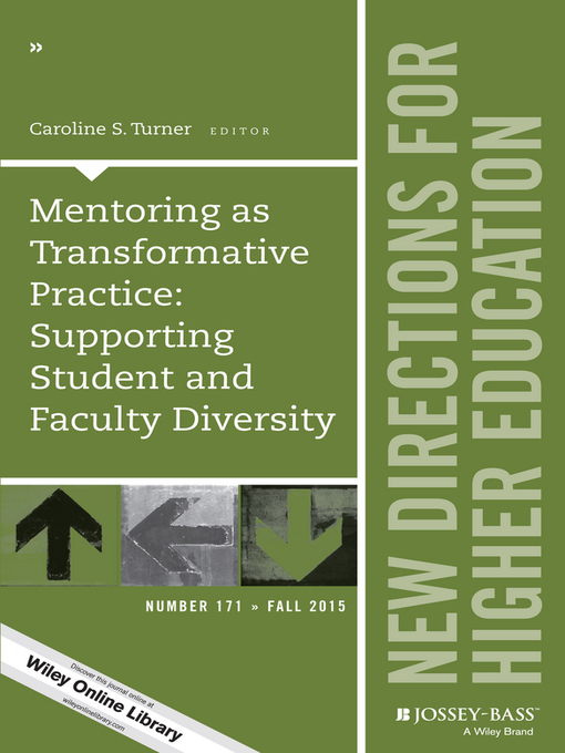 Title details for Mentoring as Transformative Practice by Caroline S. Turner - Available
